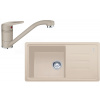 FRANKE SETG121SA fragranitový drez 780x435 mm BSG 611-78/39 sahara+batéria FC 9541.082 FRA 114.0441.172