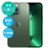 Apple iPhone 13 Pro Alpine Green 512GB A Repasovaný