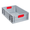 Euro prepravky classic-line B, záslepky červené, z PP, 600 x 400 x 170 mm, BJ = 5 ks