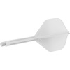 Target K-Flex biele, No2 letky a dlhé násadky na šípky Dĺžka násadky: 33 mm