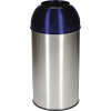 Zberač odpadkov z ušľachtilej ocele ,objem 40 l, š x v x h 350 x 740 x 350 mm