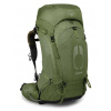 Turistický batoh Osprey Atmos 41-60 L odtiene zelenej (Typrey Atmosféra 50 AG Mýtický zelený batoh L/XL)