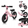 Detský ľahký bežecký bicykel regulovateľný Lionelo LO-TONI PINK ROSE