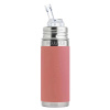 Pura TERMO fľaša so slamkou 260ml Rose sleeve