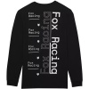 pánske tričko FOX RACE SPEC LS PREMIUM TEE Black M