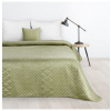 Zamatový prehoz na posteľ Luiz3 svetlozelený new Zelená 170x210 cm