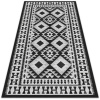 Módne vnútorná vinylový koberec Módne vnútorná vinylový koberec retro pattern dww-w0000416