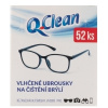 Q-clean Utierky vlhčené na okuliare 52ks