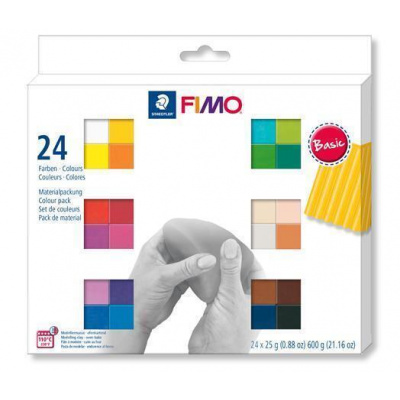 FIMO® soft sada 24 barev 25 g BASIC