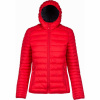 Dámska zimná bunda Kariban Down Jacket - červená, M