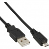 InLine 31703 USB kábel USB 2.0 0,3 m USB A Micro-USB B Čierna (31703)