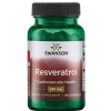 Swanson Resveratrol, 250 mg, 30 kapsúl Výživový doplnok