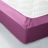 Bavlnená jednofarebná napínacia plachta zn. Colombine® s hĺbkou rohov 32 cm fialová 140 Blancheporte