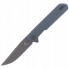 Skladací nôž Bestechman Mini Dundee Liner Lock Black DLC D2 Grey G10