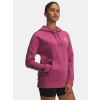 Dámska mikina Under Armour Icon Fleece Taped Hdy-RED Červená SM