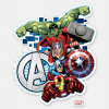 CUKROVÁ TLAČ jedlý obrázok na tortu Cukrová hmota Spider-man HULK Avengers #7