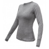 Triko dlouhé dámské SENSOR MERINO BOLD šedé XL
