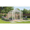 Skleník Vitavia Zeus Comfort 6200 polykarbonát 16 mm 258x242 cm hliník vr. podlahového rámu