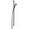 Kludi Fizz - Súprava sprchovej hlavice, hadice a tyče 90 cm, čierna mat 6764087-00