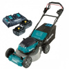 MAKITA DLM465Z-5D Kosačka do 1800 m2 s pojazdom na 36V (2x 18) Li-Ion (LXT) 5.0 Ah akumulátor (2ks) + nabíjačka (bezuhlíkový motor) - MAKITA DLM465Z-5D