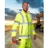 Ardon H8905 HI VIZ reflexná softshellová bunda žltá