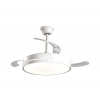 Aigostar B.V. Aigostar - LED Stmievateľný stropný ventilátor LED/36W/230V 2700-6500K + DO biela AI1944 + záruka 3 roky zadarmo