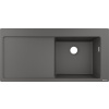 Hansgrohe S 51 granitový drez 74.5x41.5 cm sivá/grafitová/ónyxová 43314290