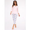 Cornette pyžamo 389/455 Nancy 3/4 S-2XL dámske Růžová M