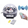 LED BLUETOOTH DISC BALL projektor + diaľkové ovládanie (LED BLUETOOTH DISC BALL projektor + diaľkové ovládanie)