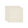 Jollein Pleny 3 ks 70x70 cm Animals Nougat