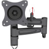 SpeaKa Professional TV držiak na stenu naklápací + nakláňací, otočný, skladací, 33,0 cm (13) - 68,6 cm (27), SP-4930876; SP-4930876