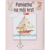 Pamiatka na môj krst - ružová (3. vydanie)
