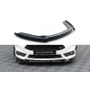 Maxton Design spoiler pod přední nárazník ver.6 pro Ford Fiesta ST Mk7 Facelift, černý lesklý plast ABS SLEVA 5%