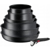 Sada hrncov Tefal Ingenio Black Stone 7 dielov L3998702