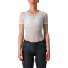 Castelli Pro Mesh W SS, White Veľkosť: XS Spodné dámske tričko s krátkym rukávom