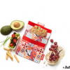 ROLLEAT Eko vrecko na desiatu Snack #39;N Go Patchwork Orange UNI
