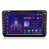 Awesafe 8 Zoll Carplay Autoradio Für VW Škoda Seat GPS NAVI WIFI BT DAB+ DSP RDS DAB+ Andriod 12