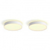 LED stropné svietidlo Philips Hue Enrave L, 2ks (8718696176450) biele