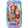 Barbie Enchantimals Bábika + zvieratko Felicity Fox and Flick