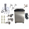 Set kegerator 3x kohút 3x narážač (bajonet+plochý+kombi)