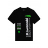 Pánske tričko Fox Kawi 195 Original Ss Tee Black