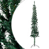 Umelý vianočný polovičný stromček s podstavcom zelený 120 cm-ForU-344599