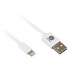 Kábel GoGEN USB/Lightning, 0,9m (LIGHTN 100 MM01) biely