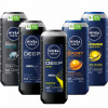 NIVEA MEN x5 pánsky sprchový gél sada 500 ml