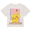 Name it Tričká s krátkym rukávom NKFNABINA POKEMON SS LOOSE TOP BFU Biela