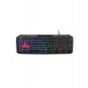 ACER Nitro Gaming Keyboard 100, Membrane Switch, 26 Anti-ghosting kláves, životnost 3 mil. stisků, 7 zón RGB podsvíc (GP.KBD11.05X)