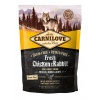 CARNILOVE Fresh Chicken & Rabbit Muscles, Bones & Joints for Adult dogs 1,5kg