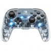 Gamepad PDP Afterglow Wireless Deluxe pre Nintendo Switch (500-137-EU) priehľadný