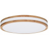Solight LED osvetlenie s diaľkovým ovládačom WOODY 60W, 4200lm, Ø50cm, zmena farby, stmievateľné [WO8008]