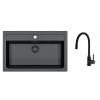 ALVEUS SET ALVEUS ATROX 40/91 BLACK ADDITION + BATÉRIA Mintas black MAT